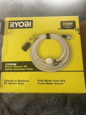#ad #ad NEW RYOBI EZClean Power Cleaner 20 ft. Pressure Washer Hose $20.00