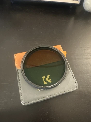 K&F Concept 82mm Black Diffusion 1/4 Mist & Variable ND Filter