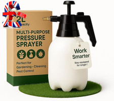 - 2L Pump Action Pressure Sprayer Bottles - with Adjustable Nozzle, Frost Resist