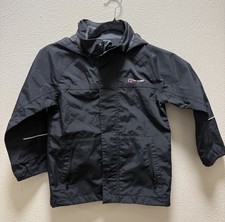 Kids Berghaus Water Proof Soft Shell Jacket Black 5/6