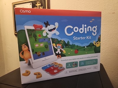 Osmo Coding Starter Kit for iPad  - 3 Learning Games Stem Toy
