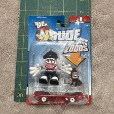 Tech Deck Dude Evolution Shik Mr. Del Z1 Zoods Crew #010 IN PACKAGE Rare