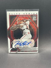 2022 Panini Donruss Optic - The Elite Series Signatures Tucker Barnhart #ESS-TB