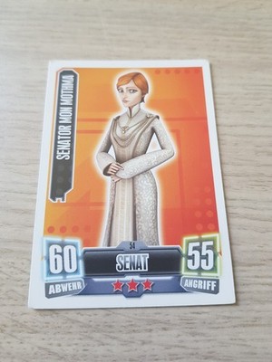 Force Attax Serie 2 54 - SENATOR MON MOTHMA - Senat - Die Republik