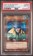 2024 YU-GI-OH! JAPANESE QCLP-QUARTER CENTURY LIMITED PACK AQUA MADOOR PSA 10