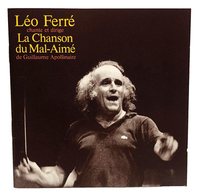 Léo Ferré - La Chanson du Mal-Aimé CD 1972 Barclay French Chanson Disc NM