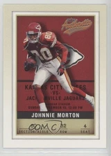 2002 Fleer Authentix Johnnie Morton #32