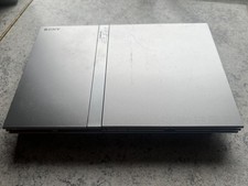 Sony Playstation 2 PS2 Slim Satin Silver SCPH-70003 Console Only - Tested WORKIN