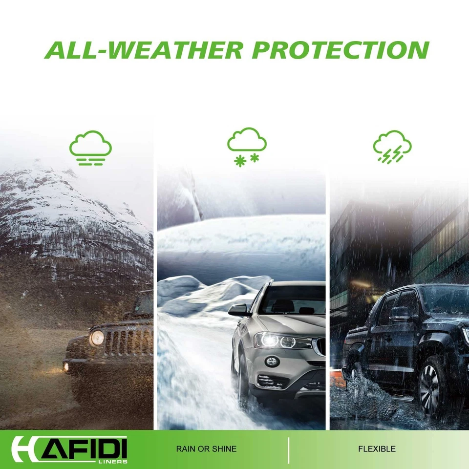 Juego de alfombrillas y revestimiento de carga para todo tipo de clima para Subaru Forester 2025 - negro Foto 2 de 4