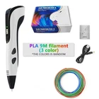 3D Printing Pen Set - 3D Pen with PLA Filament Creative Toys - WHITE