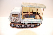 Old Military Vehicle Crawler Tractor East RSO + Cargo Collector's Showcase 16Cm