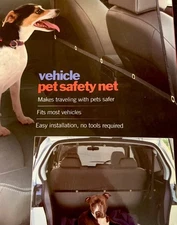Pet Parade Vehicle Pet Safety Net Fits most cars and trucks SAFE Travel New