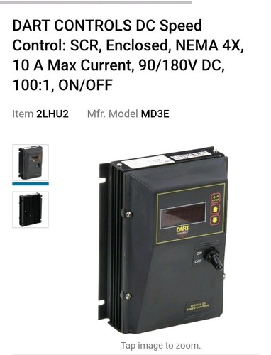 Dart Controls MD3E-1 DC Speed Controller Microprocessor 《NNB》Priced To Sell 👀 - Picture 8 of 11