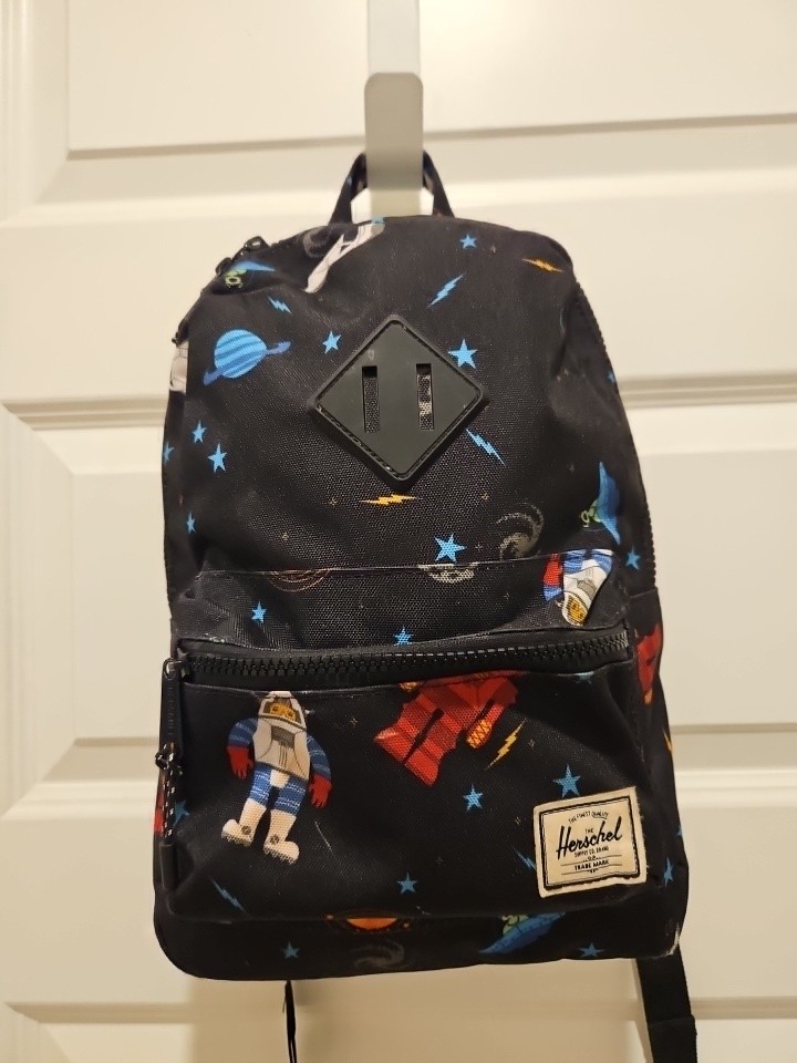 Herschel Supply Co Heritage Kids Backpack SPACE ADVENTURE 14"X10" VGUC | eBay Herschel Supply Co Heritage Kids Backpack SPACE ADVENTURE 14"X10" VGUC | eBay