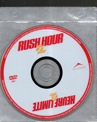Rush Hour 2 (2001)  DVD  *DISC ONLY* = Region 1 - Jackie Chan