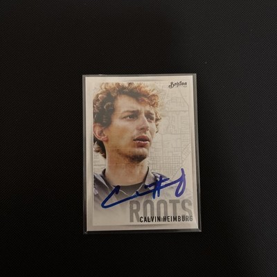 Brixton Disc Golf  Calvin Heimburg Signed IP Autograph Roots Insert