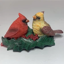 Bradford Exchange Cardinals With Leaves Holiday Tweets Songbird Leaves 2011
