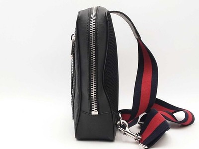 Gucci Gg Supreme Monogram Web Belt Bag Black Aa0226pzxsa | eBay