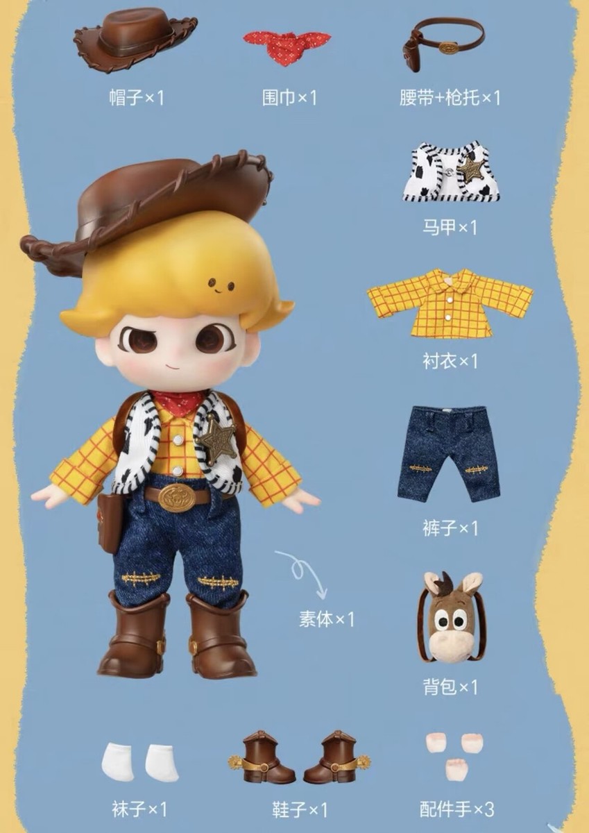 Authentic DIMOO Toy Story Series 1/8 Action Figures Toy Confirmed