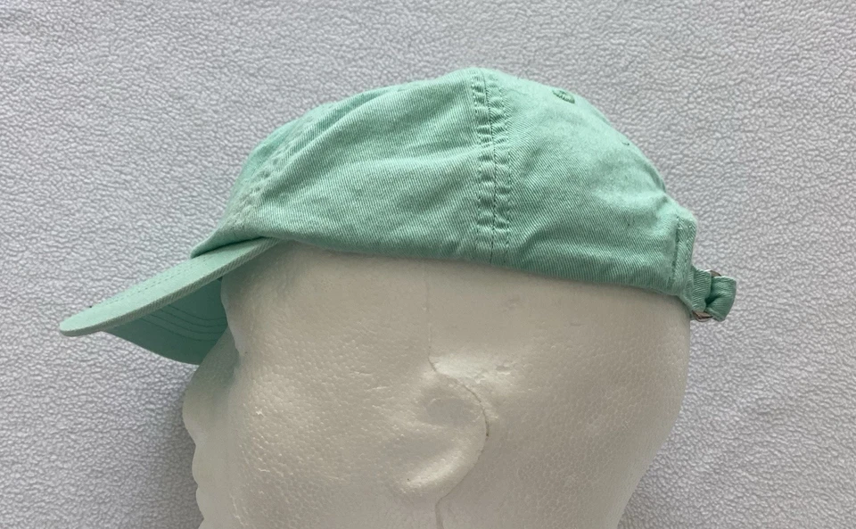Gorra de béisbol Polo Ralph Lauren talla niños 2T-4T verde menta correa trasera usada en excelente estado Foto 3 de 4