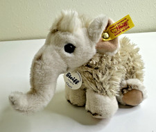 Steiff Clippy Wooly Mammoth Baby Plush Stuffed Animal Toy Mammut
