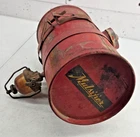 Vintage Mulsifier Garden Tractor Small Engine Metal Gas Tank Round Red Fuel Tank