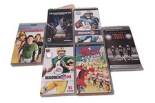 Sony Playstation Portable PSP Game Movie Lot 4 Games CIB And 2 Movies 6 Total