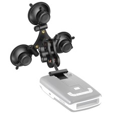 Radar Detector Mount, Triangular Suction Cup Mount,Windshield Radar Detector ...