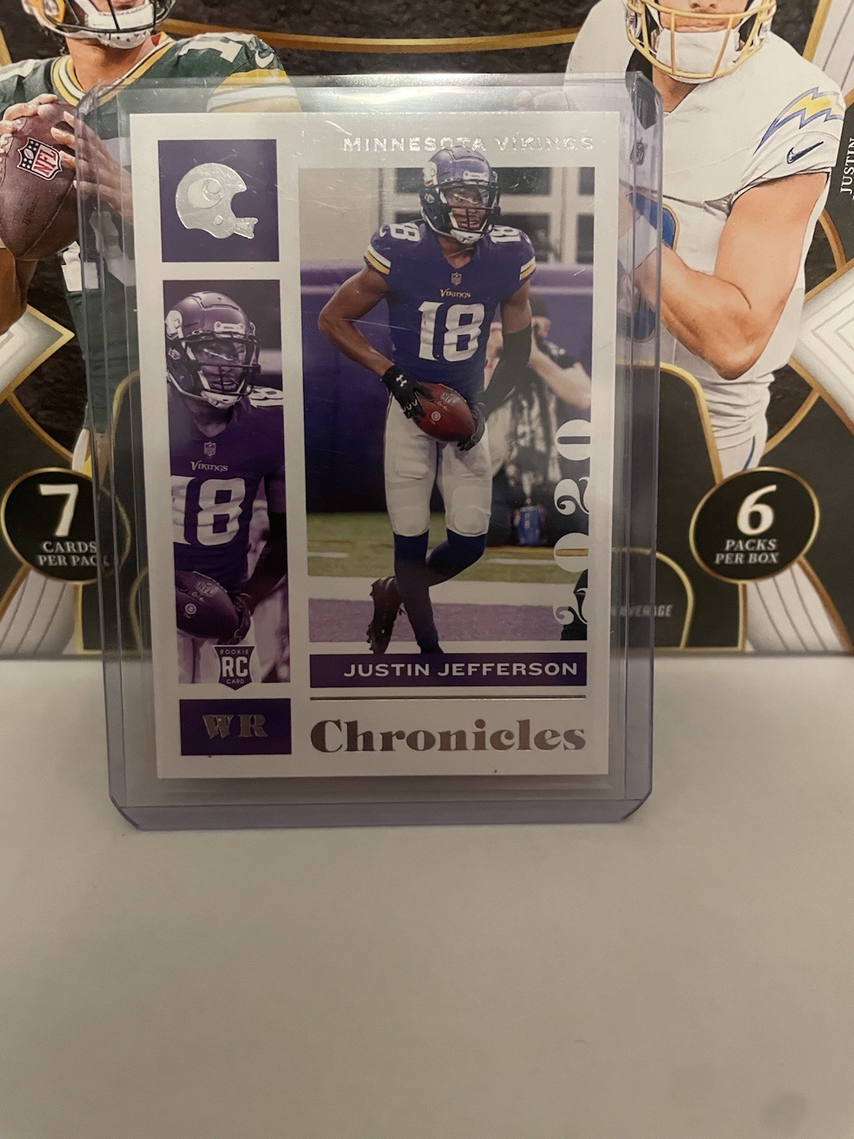 2020 Panini Chronicles - Justin Jefferson #62 (RC)