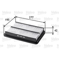 Valeo Luftfilter Filtereinsatz Passend FüR Hyundai Santa KIA Sorento | 585388