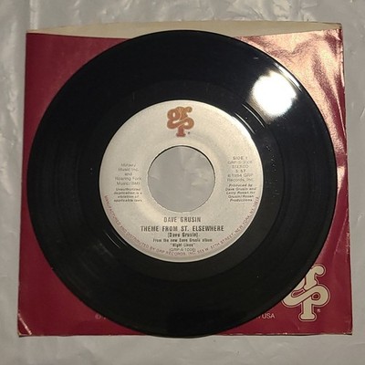 Dave Grusin - Theme From St. Elesewhere/ Night Lines - GRP 45 RPM Record