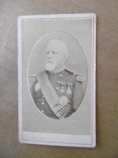 Léonard Léopold Forgemol de Bostquénard ? CDV militaire . XX° .MILITAIRE .ARMEE