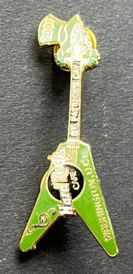 Hard Rock Cafe Pin Anstecker WASHINGTON D.C. St Patricks Day 2000 Gitarre