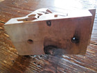 Antique Wooden Ribbon Loom Shuttle Bobbin w/ Moving Gear — photo 7