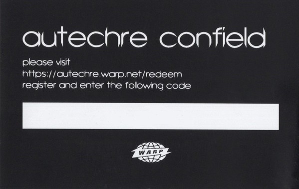 Autechre - Confield (2xVINYL) - EXPERIMENTAL *SEALED