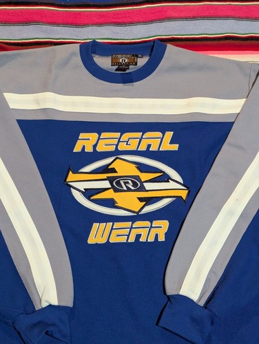 Regal Wear Jersey XL 90s Vintage Hockey Jersey Rare Vintage Steetwear - Picture 1 of 8