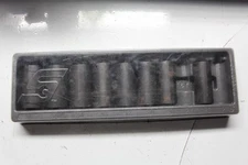 SNAP-ON TOOLS 8 pc 1/2" Drive 6-Point Metric Deep Impact Socket Set 26 & 29-36MM