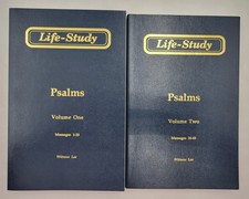 Life-study Psalms Complete Set Witness Lee PB Living Stream Ministry w Writing