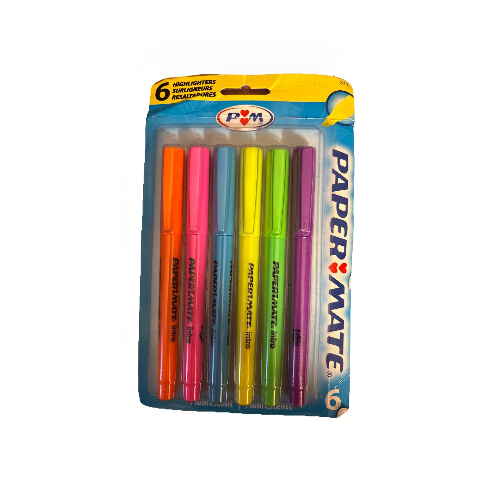 S Multicolor Chisel Tip Clip