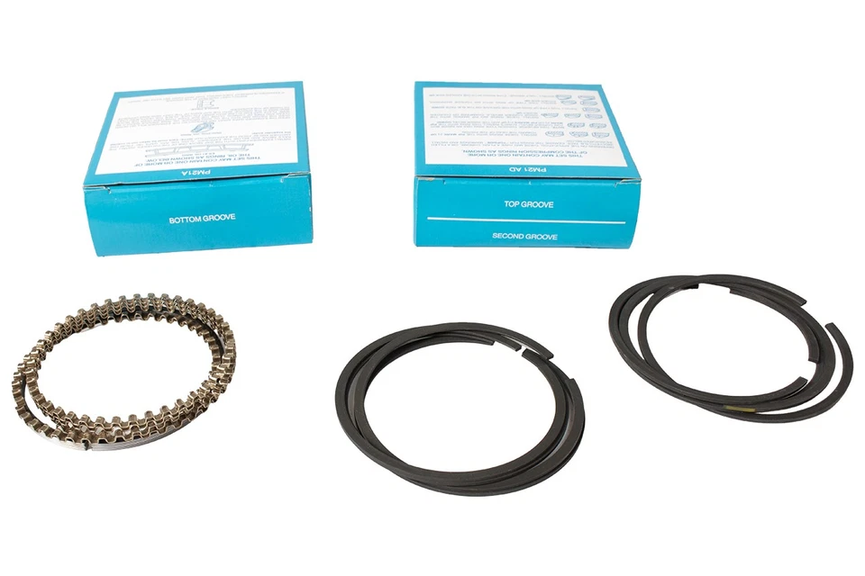 Anillos de pistón TRW para Ford Mustang 1975-86 modelo Mercury Capri 1979-91 2M4203040 Foto 2 de 4