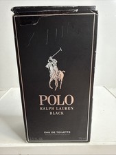 POLO Ralph Lauren Black Eau de Toilette EDT 2.5 oz. - Open Box