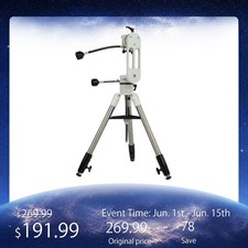 SVBONY SV225 Alt-Azimuth AZ Telescope Mount  Aluminum Tripod Sturdy Extendable