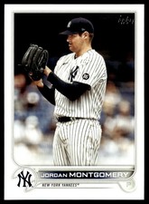 2022 Topps Jordan Montgomery New York Yankees #382