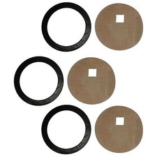 2N9161 Qty 3: Fuel Sediment Bowl Gasket  Screen Set Fits Ford/New Holland