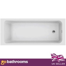 1700 Strong Shower Bath Double Ended Large Soaking Bathtub with Legs & Overflow