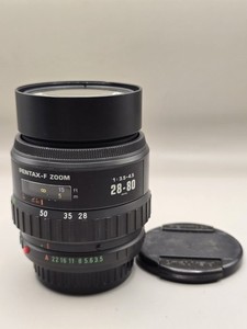 SMC PENTAX-F 28-80mm f/3.5-4.5 AF ZOOM LENS  &CAPS.