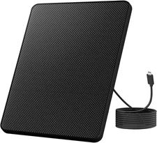 8W Solar Panel for Smart Bird Feeder Camera, Type-C Charger for  Feeder, 360° Ad