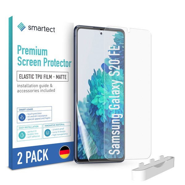 2X Tpu Schutzfolie Matt FüR Samsung Galaxy S20 Fe Displayschutz Panzerfolie-image