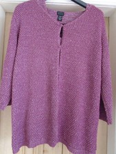 Vintage Sigrid Olsen Ladies Knitted Jacket & Top Size 1x