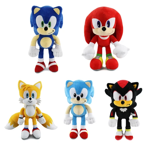The Hedgehog Sonic Plush Toys Knuckles Shadow Tails Sonic Stuffed Doll Kids Gift - Bild 2 von 17